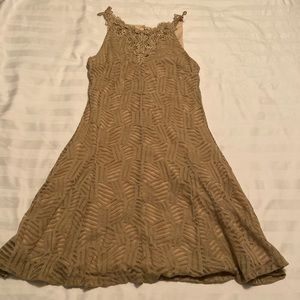nude/cream color dress 3/$20